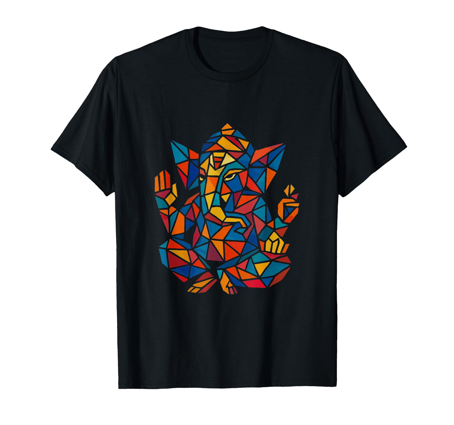 Ganesh Symbol Yoga Hindu Elephant God Ganesha Puja T-Shirt