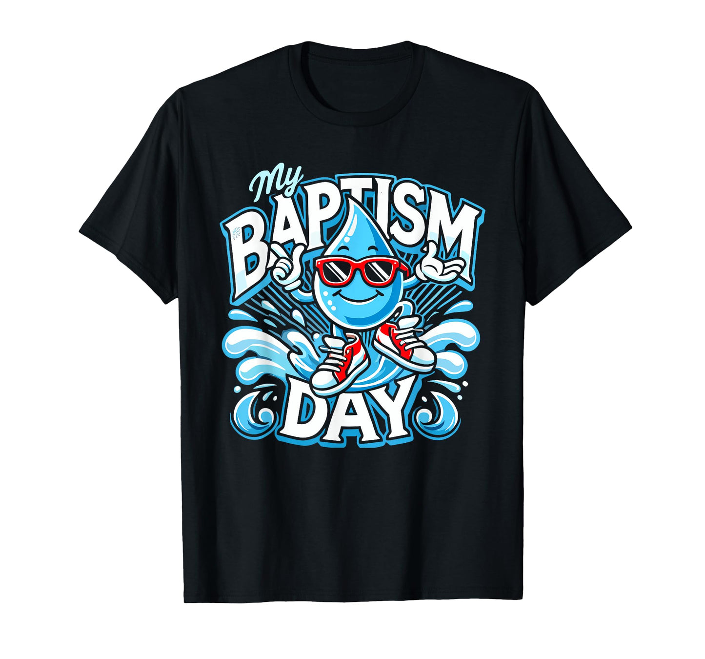 Baptism Dabbing Shirt Christian Shirts God Baptism Baptised T-Shirt