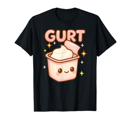 Funny GURT Brainrot Meme Yogurt Gen Z Slang Gen Alpha Humor T-Shirt