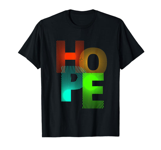 Inspirational Hope Script Elegant Minimalist Design Tee T-Shirt