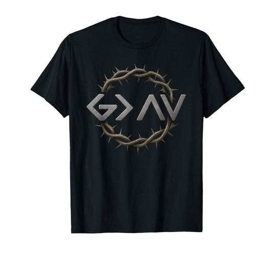 God is Faithful More Than Highs and Lows Christian Men Women T-Shirt