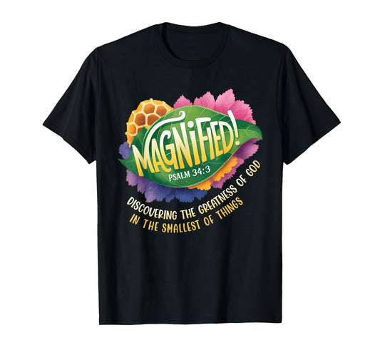 VBS 2025 Magnified Smallest Insects Adventure Christian T-Shirt