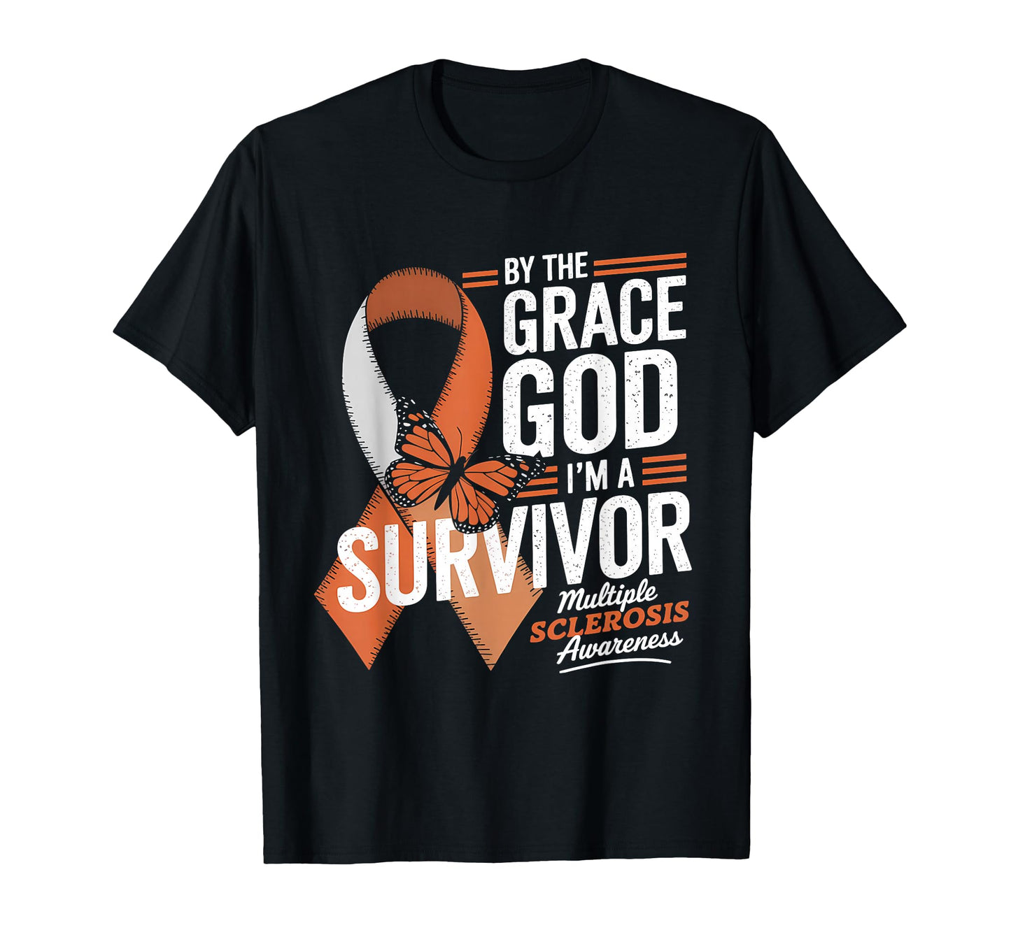By The Grace God Multiple Sclerosis Awareness Month T-Shirt