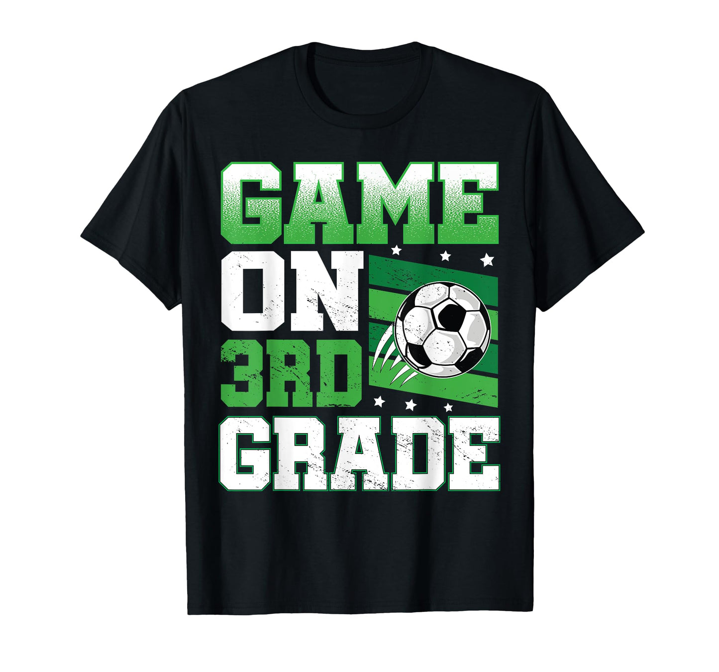 Soccer Game On 3rd Grade Back To School Cute Sports Boys T-Shirt