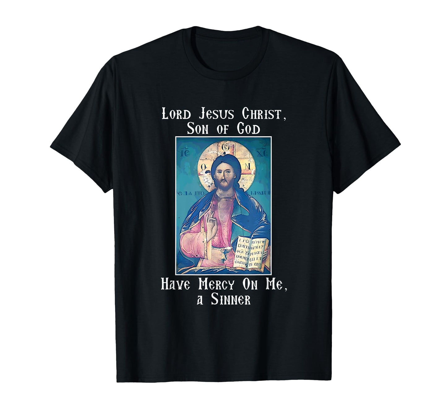 Jesus Christ Prayer of The Heart Hesychasm Eastern Orthodoxy T-Shirt