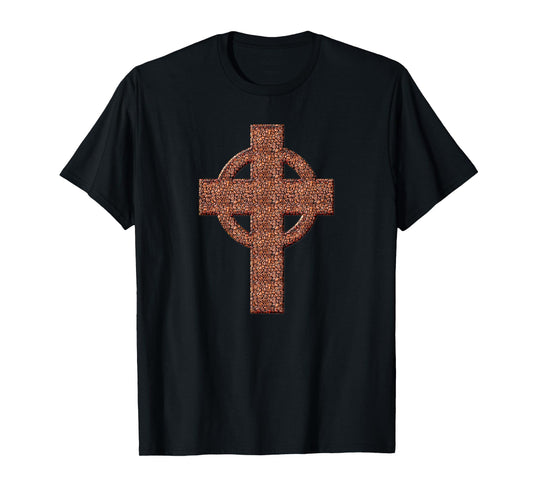 Christian Cross Coffee Beans T-Shirt