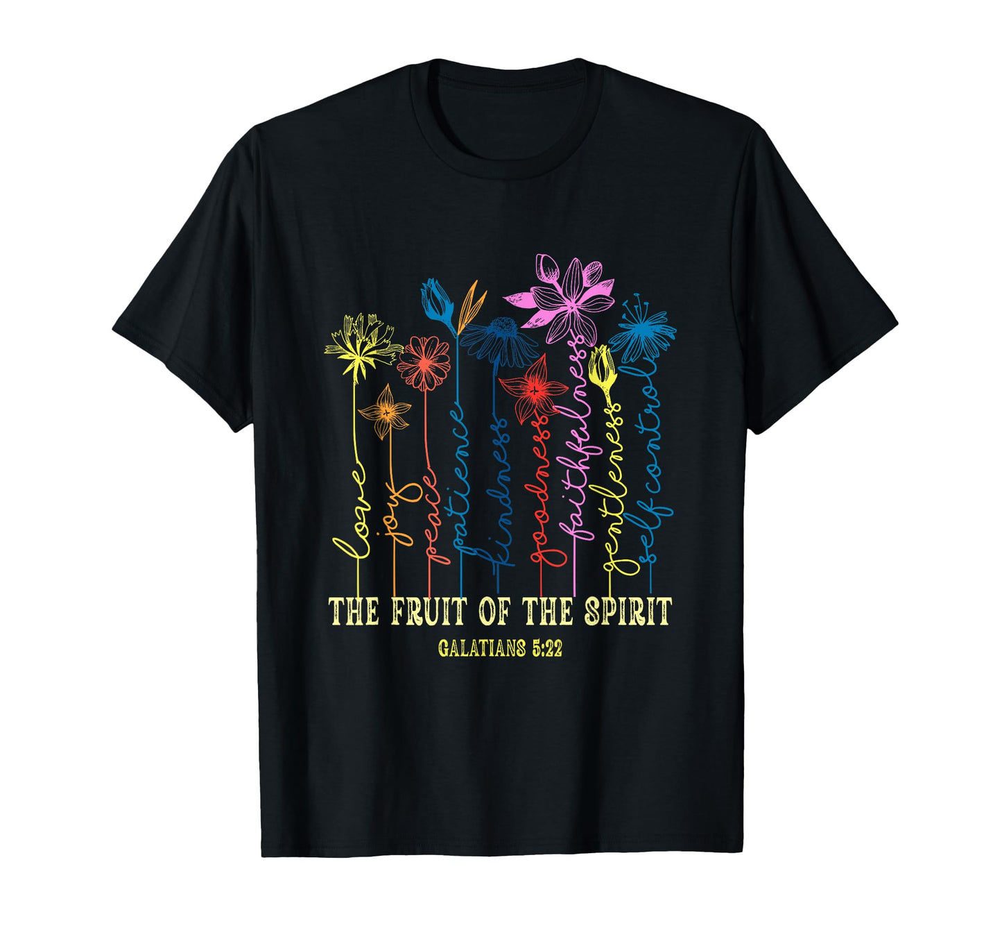 The Fruit Of The Spirit Bible Verse Christian For Women T-Shirt