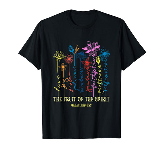 The Fruit Of The Spirit Bible Verse Christian For Women T-Shirt