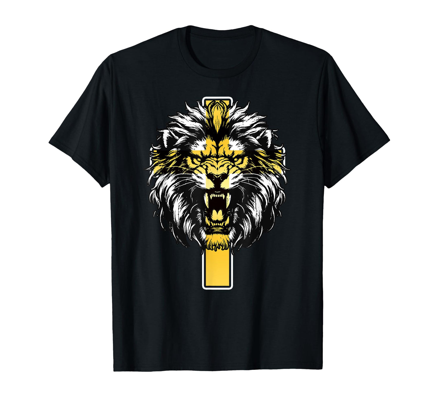 Lion Jesus Cross God Bless I Can Do All Thing Through Christ T-Shirt
