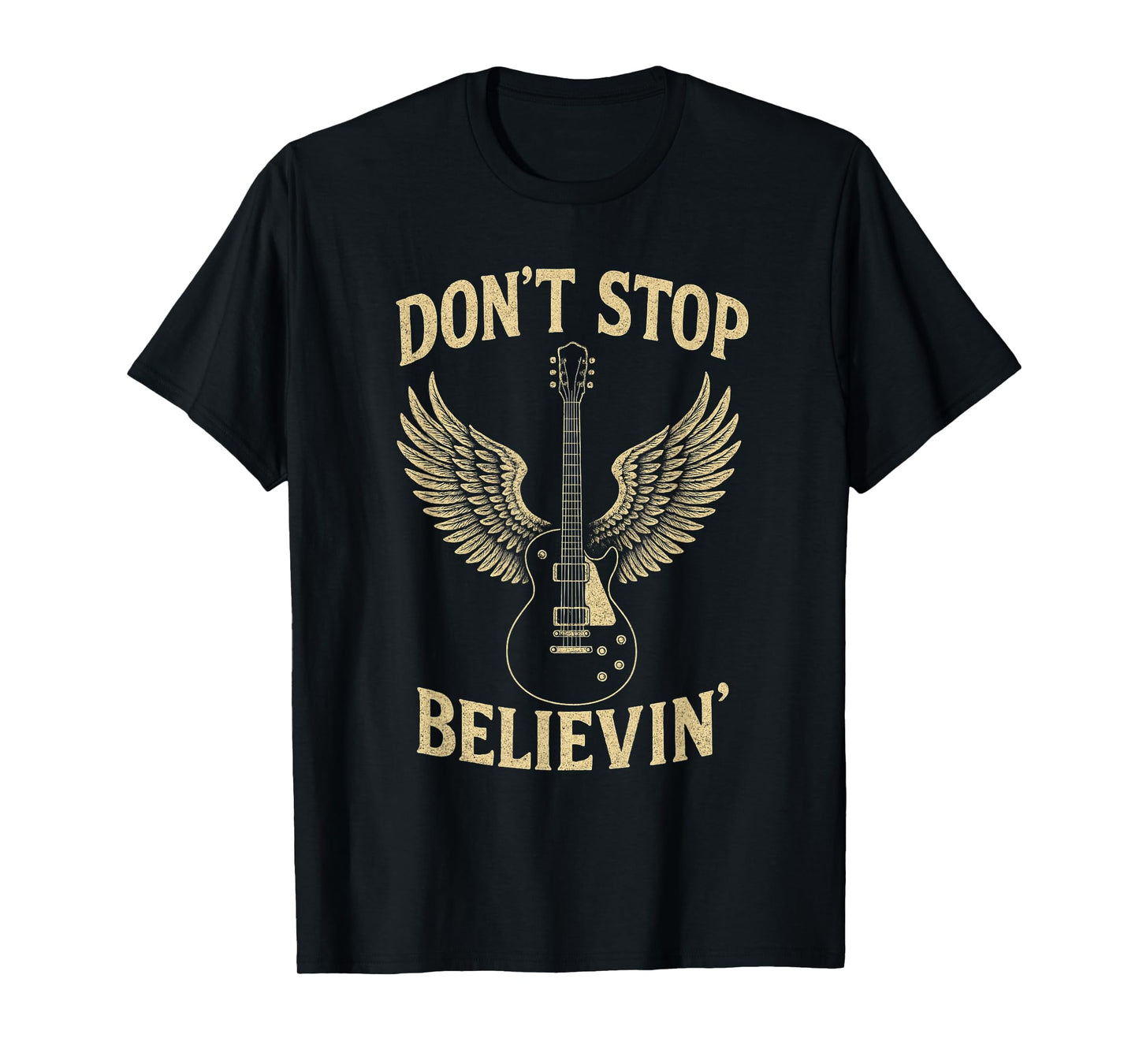 Don’t Stop Believing 80s 90s Classic Rock Graphic T-Shirt