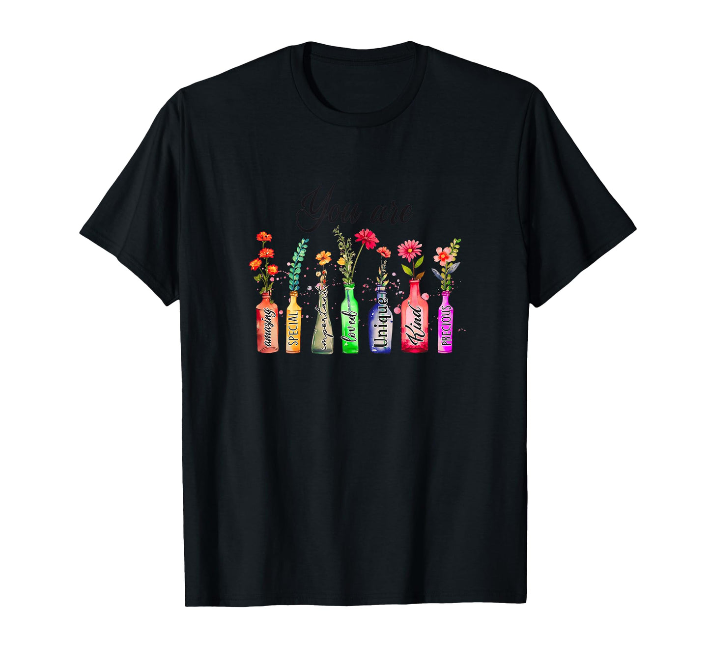 Inspirational Scripture Bottle Design for Faith Lovers T-Shirt