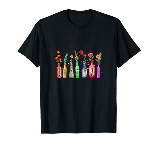 Inspirational Scripture Bottle Design for Faith Lovers T-Shirt