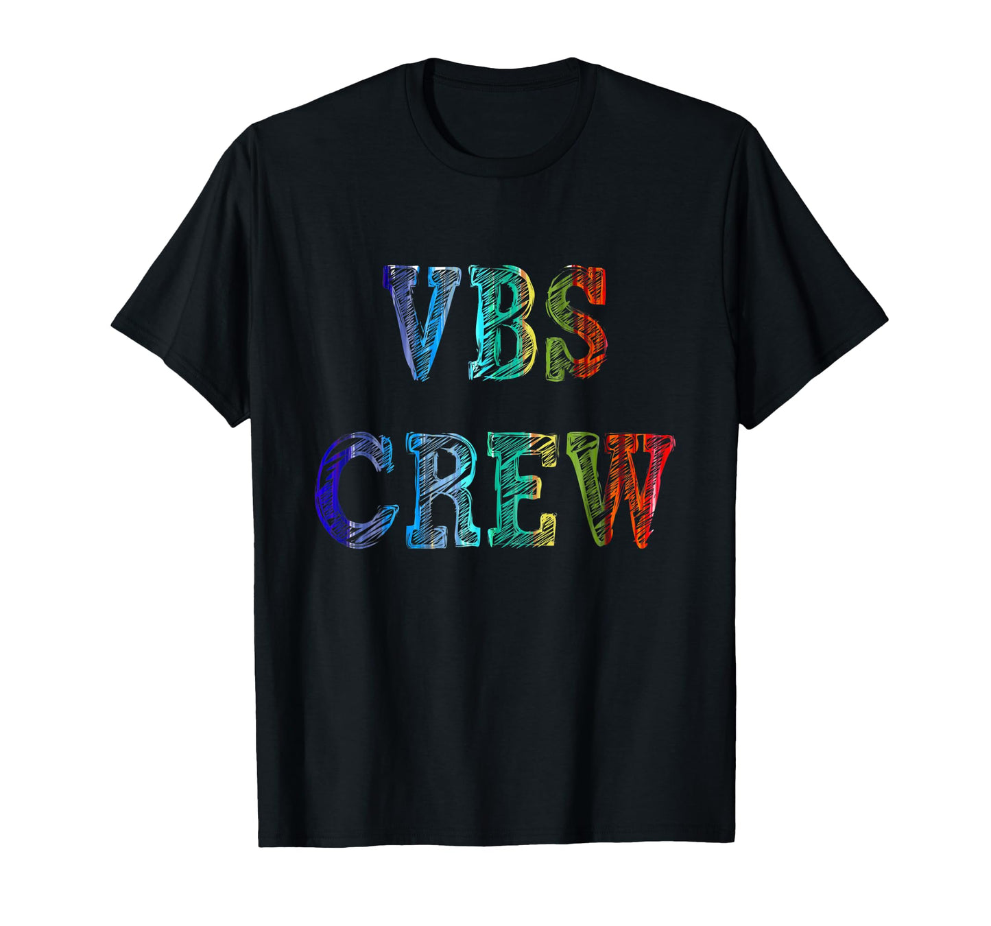 VBS Crew Paint Splatter Vacation Bible School Apparel T-Shirt
