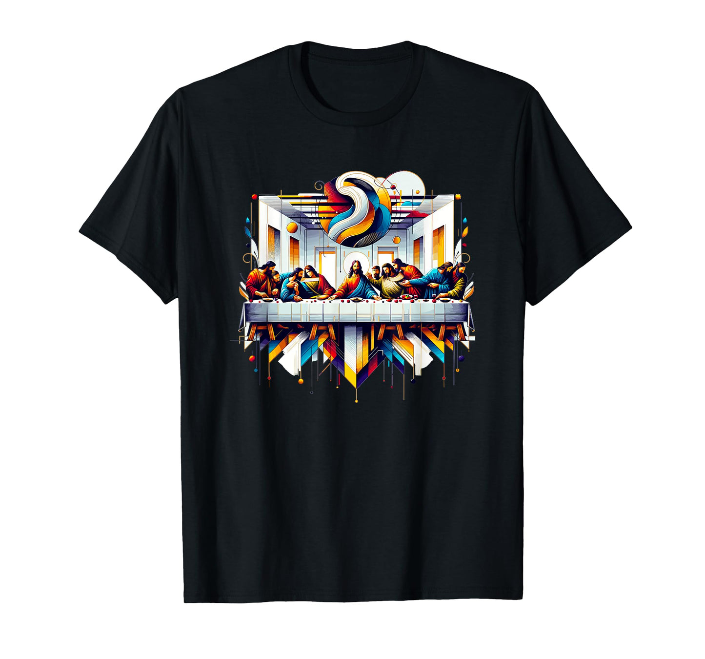 Jesus Last Supper Modern Women Men Christian T-Shirt