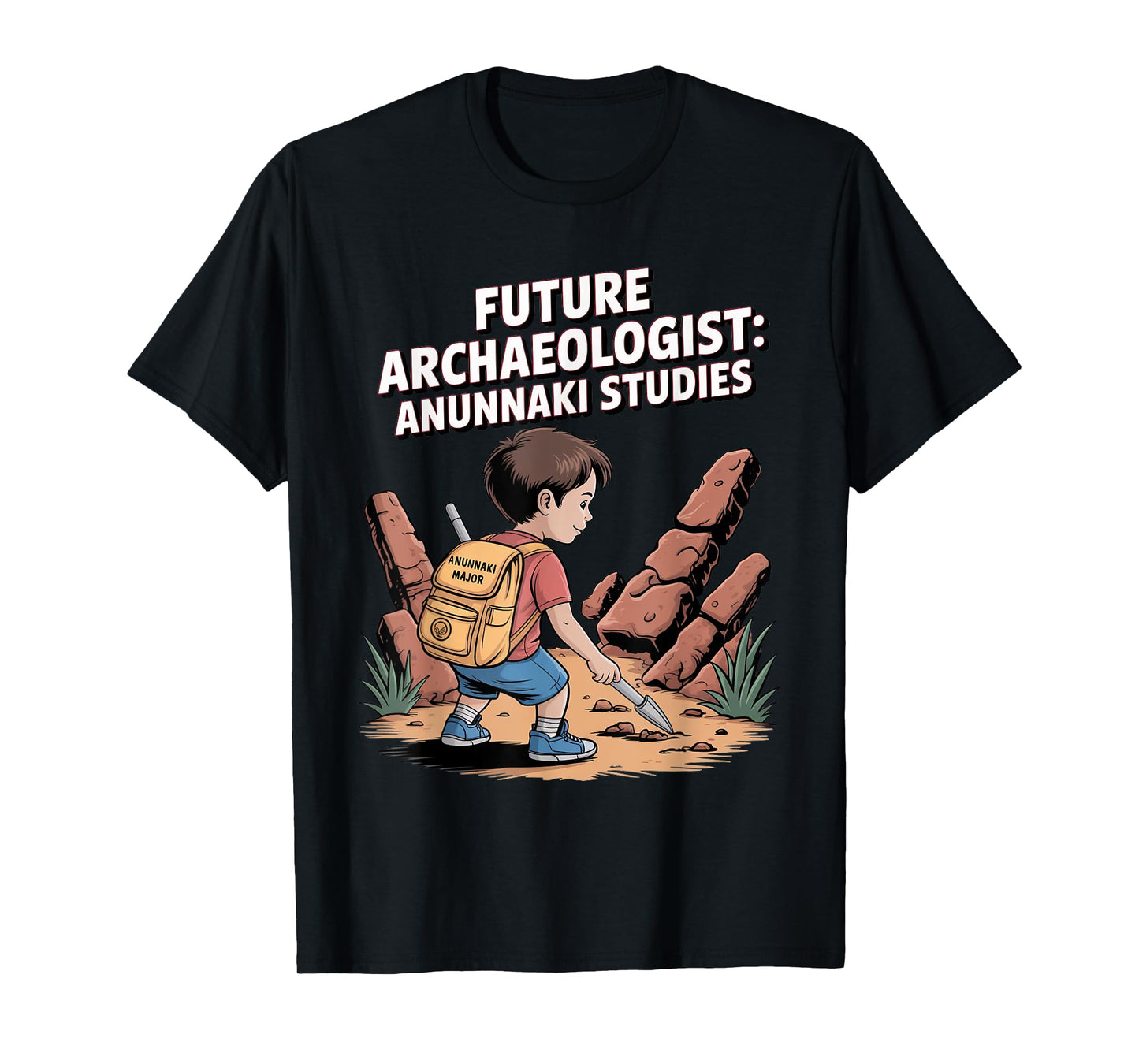 Future Archaeologist Anunnaki Studies Sumerian Origins T-Shirt