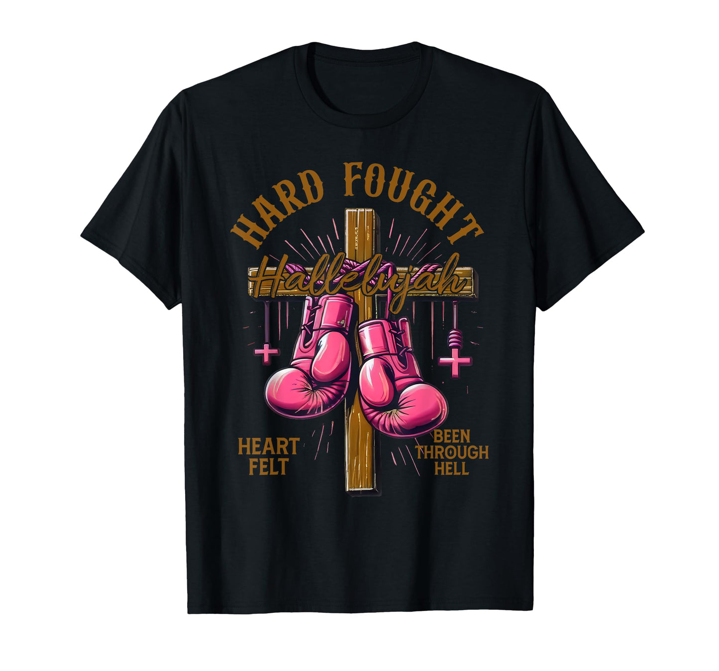 Brandon Hard Fought Hallelujah Praise Jesus T-Shirt