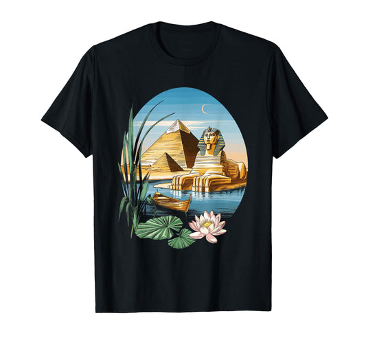 Ancient Egyptian History Symbols Art T-Shirt