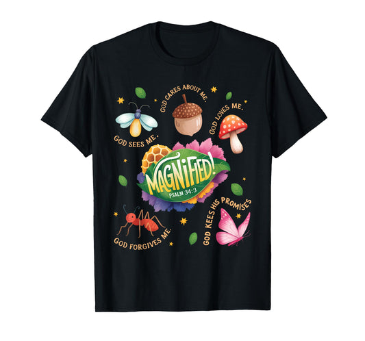 VBS 2025 Magnified Smallest Insects Adventure Christian T-Shirt