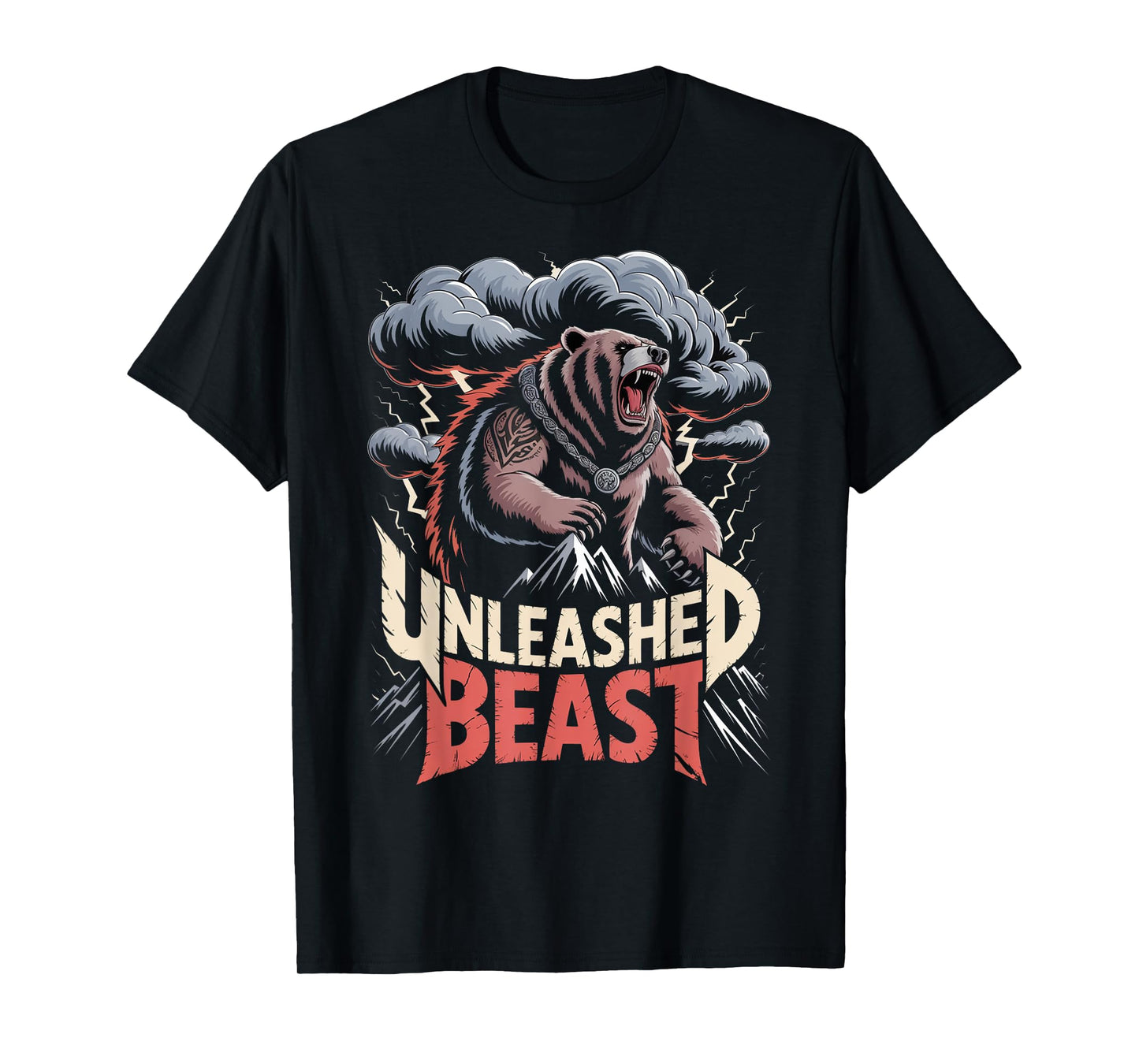 Viking Berserker - Nordic Mythology - Unleashed Beast T-Shirt