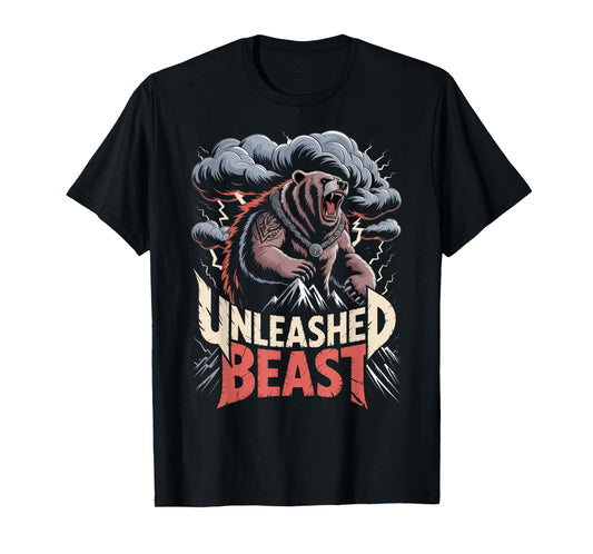 Viking Berserker - Nordic Mythology - Unleashed Beast T-Shirt