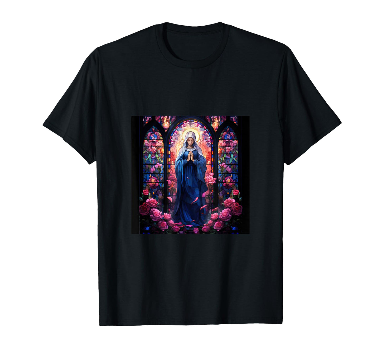 Blessed Virgin Mary Jesus Christian T-Shirt