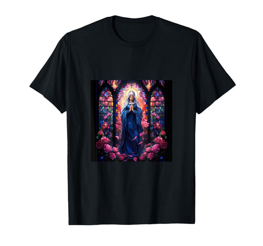 Blessed Virgin Mary Jesus Christian T-Shirt