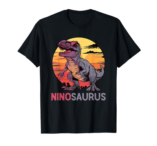 NinoSaurus Dino Dinosaur Nino-Saurus T-Rex Funny Trex T-Shirt