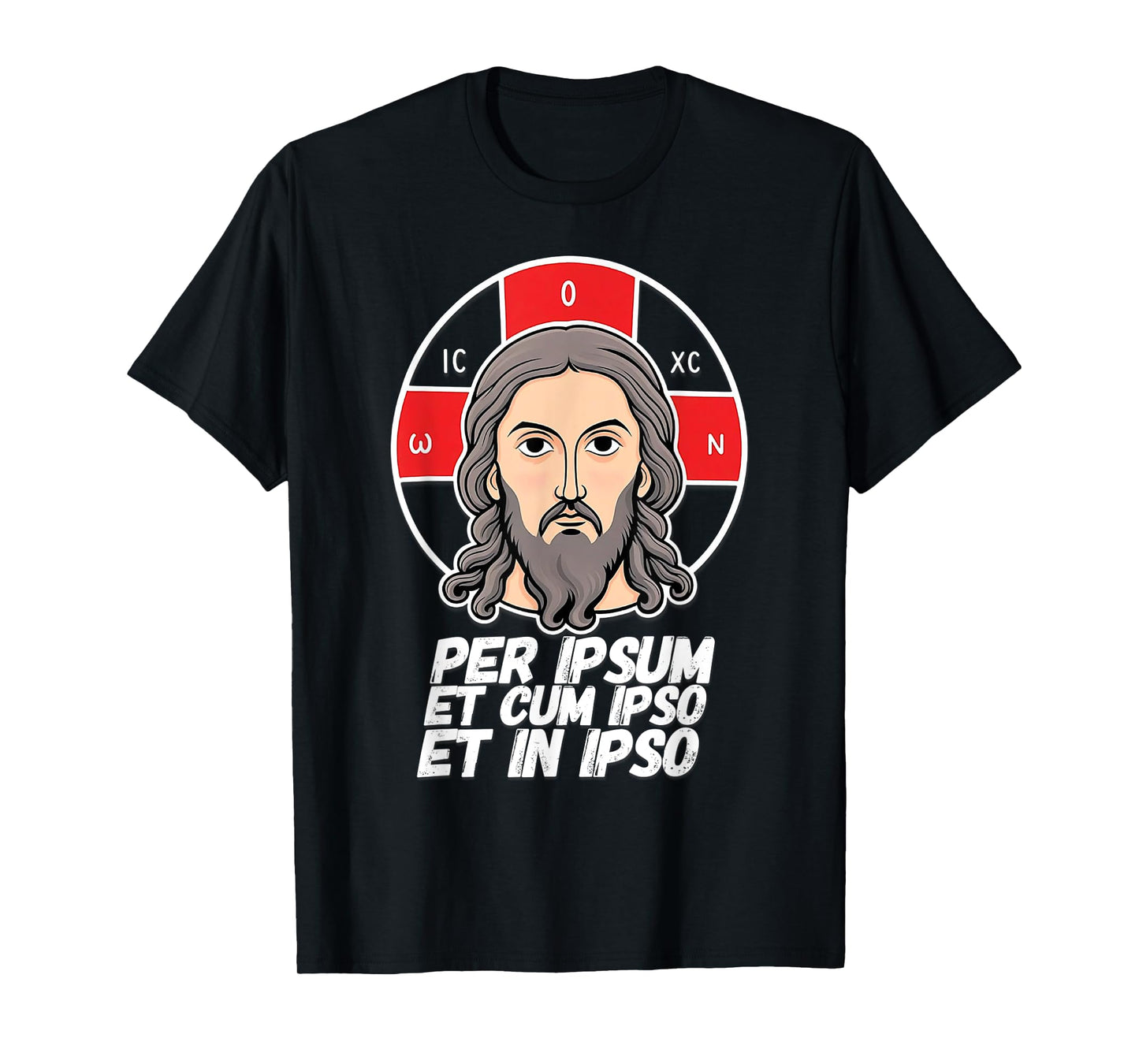 Orthodox Christian Eastern Orthodox Christ Pantocrator Icon T-Shirt