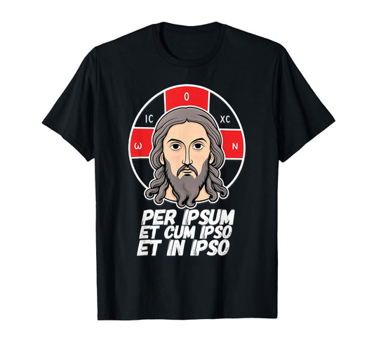 Orthodox Christian Eastern Orthodox Christ Pantocrator Icon T-Shirt