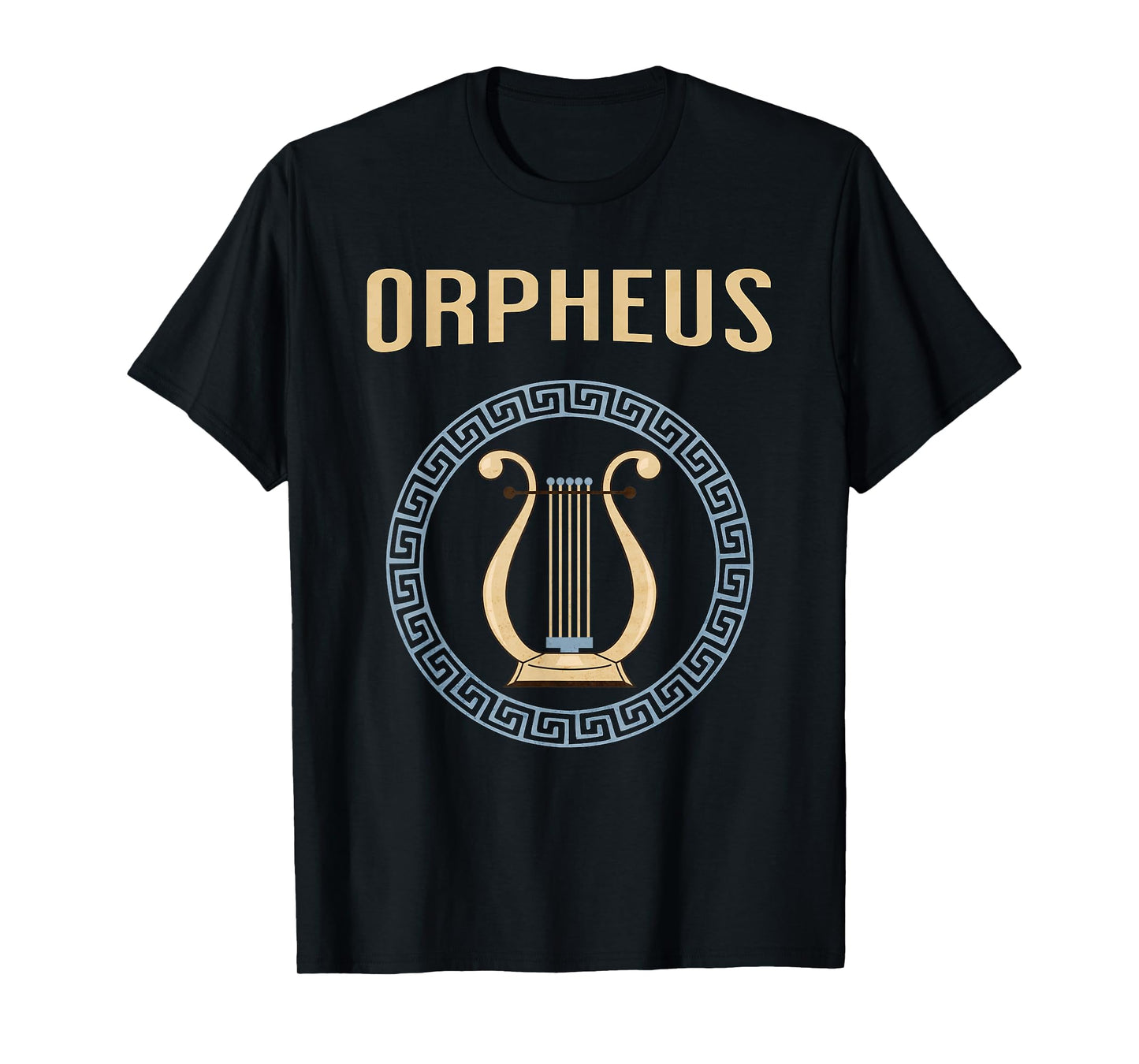 Orpheus Greek Mythology Ancient Greek Lyre Symbol T-Shirt