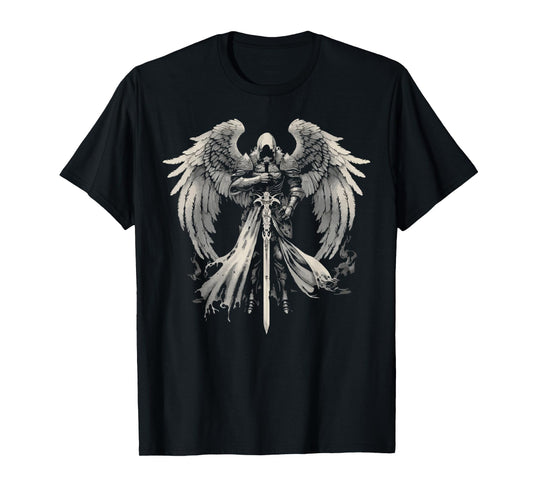 Archangel Gabriel Catholic Christianity Guardian Angel T-Shirt