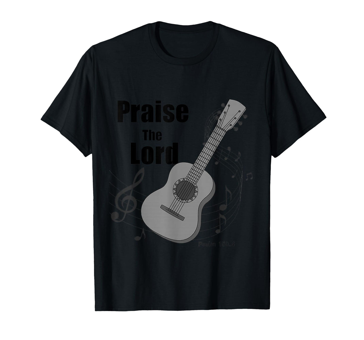 Praise The Lord Guitar Worship Tee T-Shirt