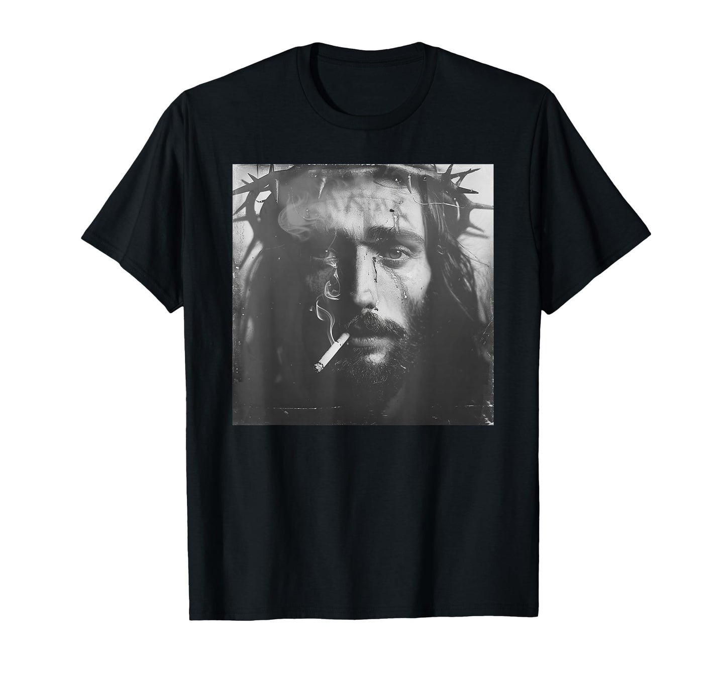 Cooler Jesus Christ Smokes, Resistance, Rebellious Jesus T-Shirt