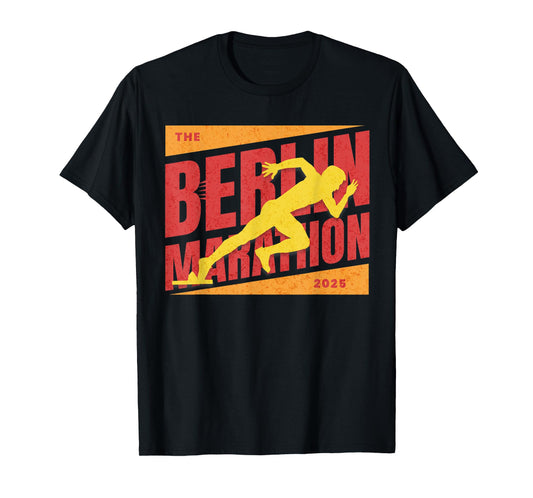 German Marathon 2025 and Berlin Germany Running Marathoner T-Shirt
