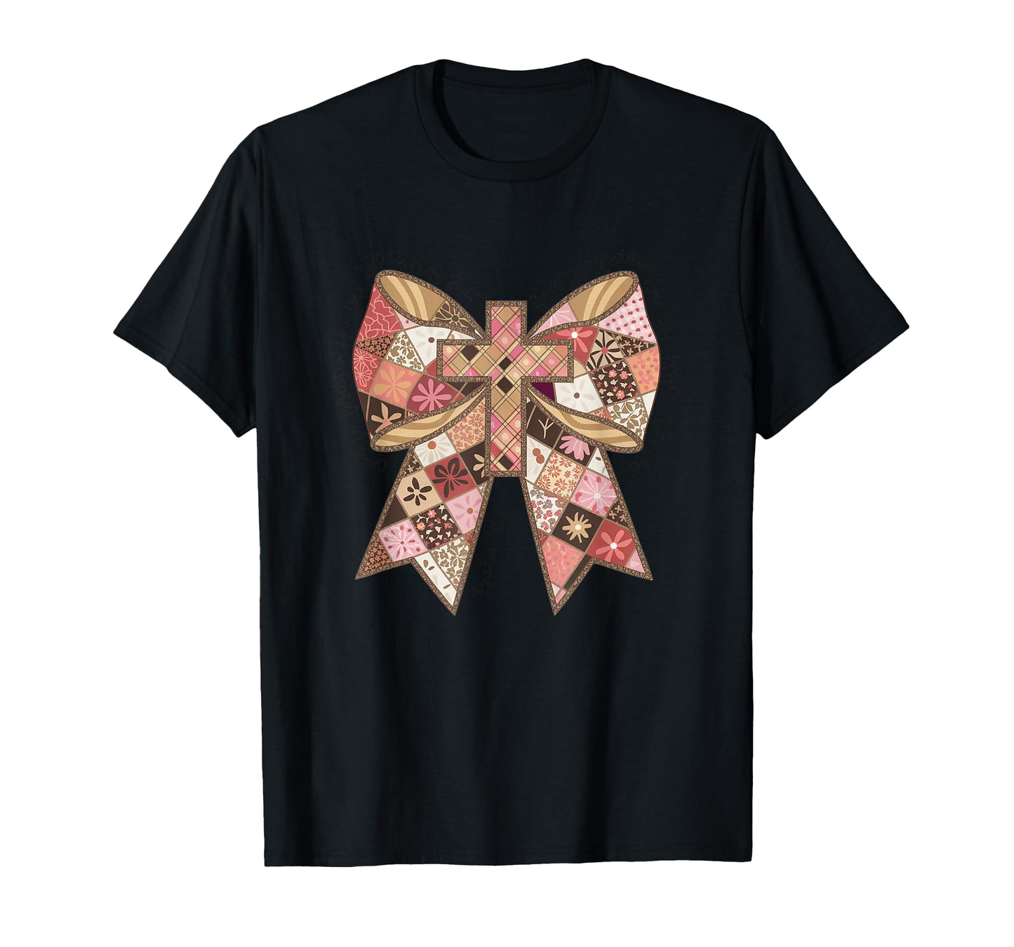 She Will Not Fall Psalm 46:5 Faithful Bow T-Shirt