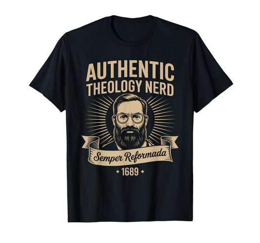 Theology Nerd 1689 Reformed Christian Seminary T-Shirt