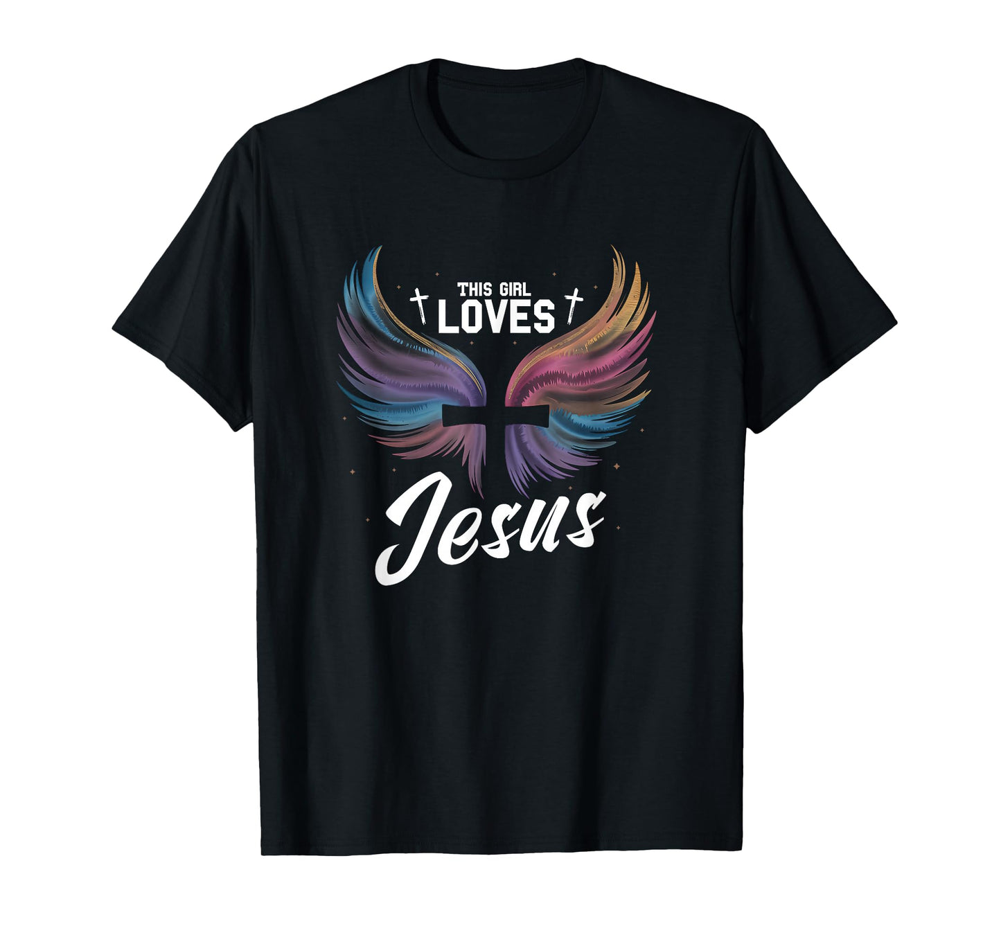 This Girl Loves Jesus Christian Girl Jesus T-Shirt