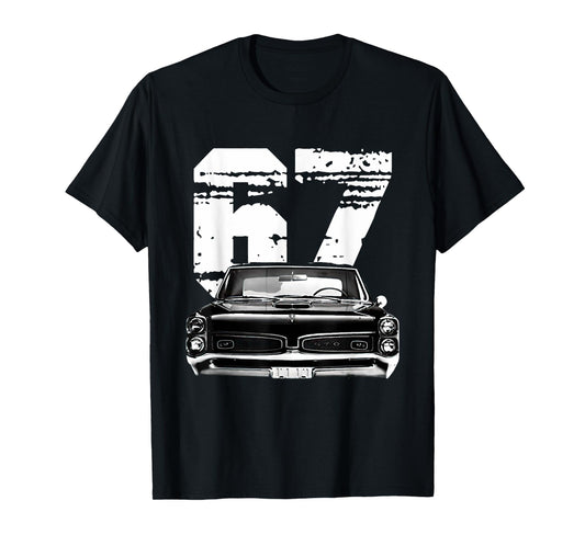 1967 67 GTO Classic Car Old School Muscle Car T-Shirt