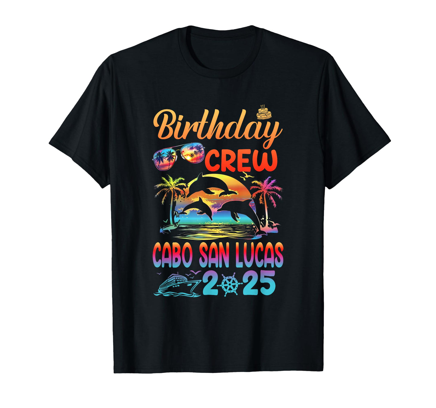 Cabo San Lucas Birthday Trip Vacation 2025 Matching Group T-Shirt