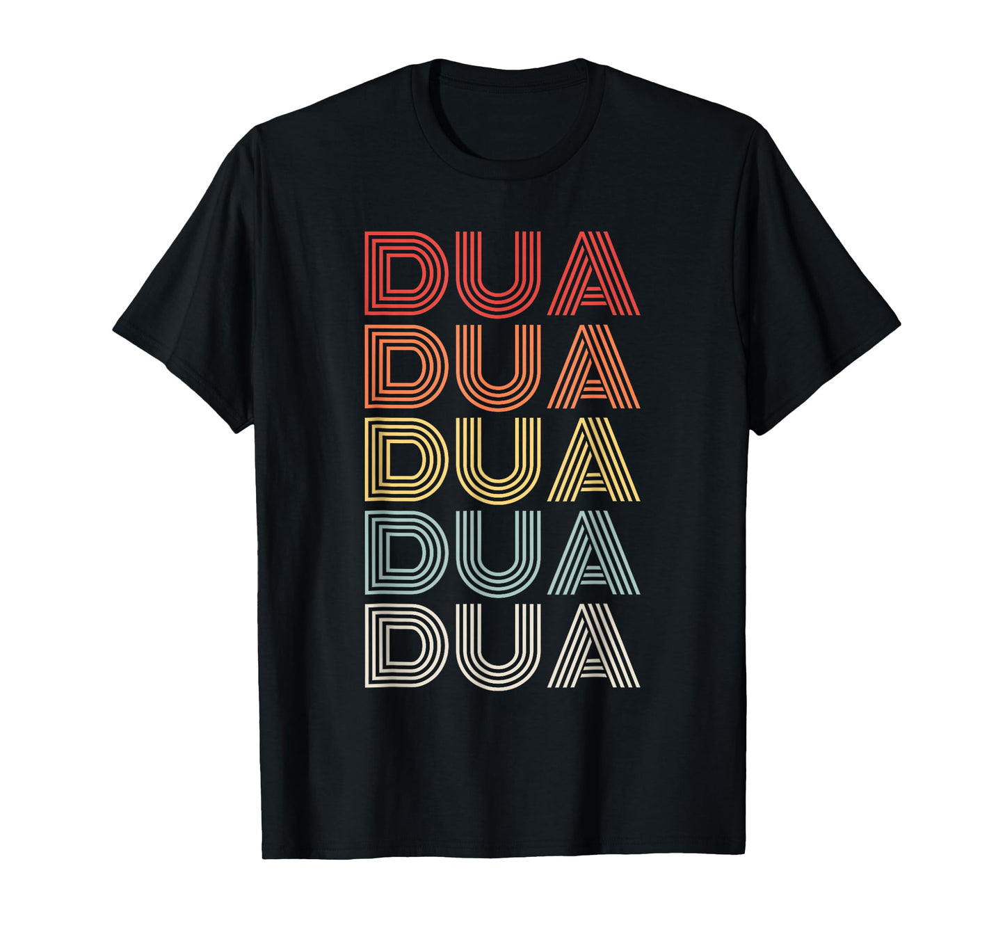 Funny Girl Retro Dua First Name Personalized Tee 80, 90's T-Shirt
