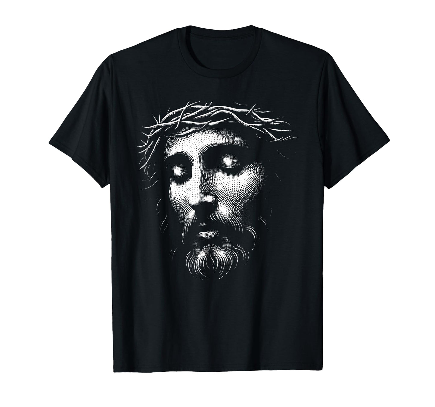 Jesus Face Image Christian Religion Christianity T-Shirt