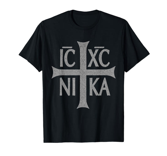 Christian IC XC NIKA - Eastern Orthodox Catholic T-Shirt