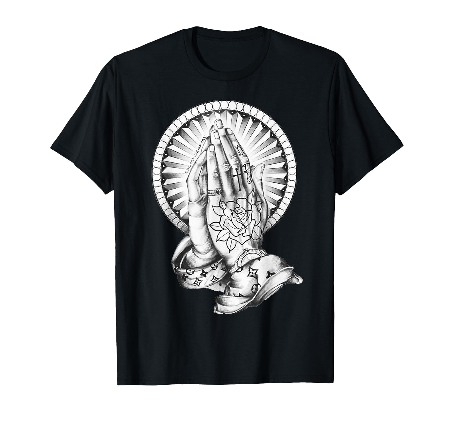 Tattoo Praying Hands x Praying Hands Tattoo Flash T-Shirt