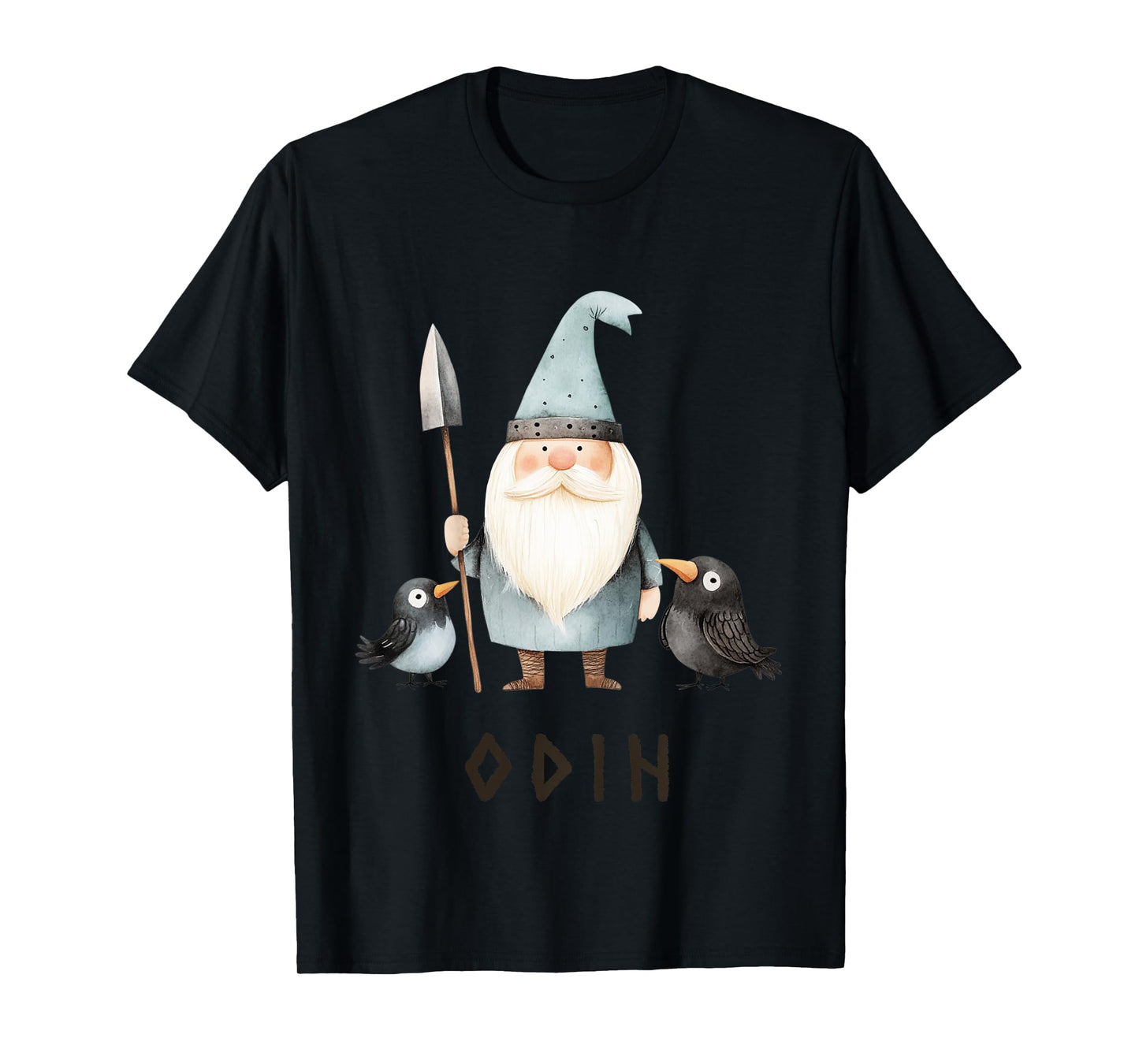 Norse mythology god Odin Viking kids boys girls T-Shirt