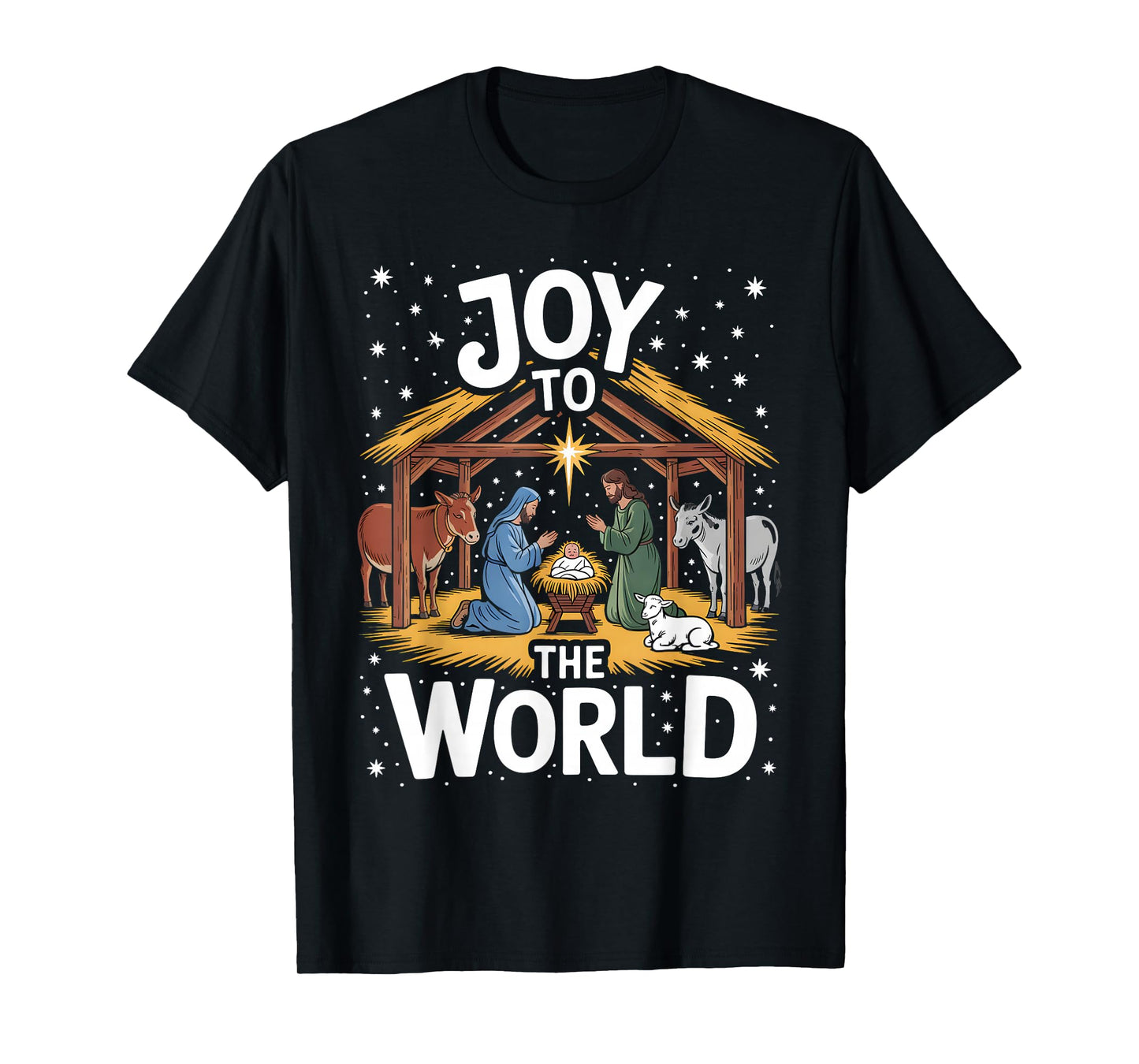 Christian Christmas Quotes Jesus Christ Bible Nativity T-Shirt