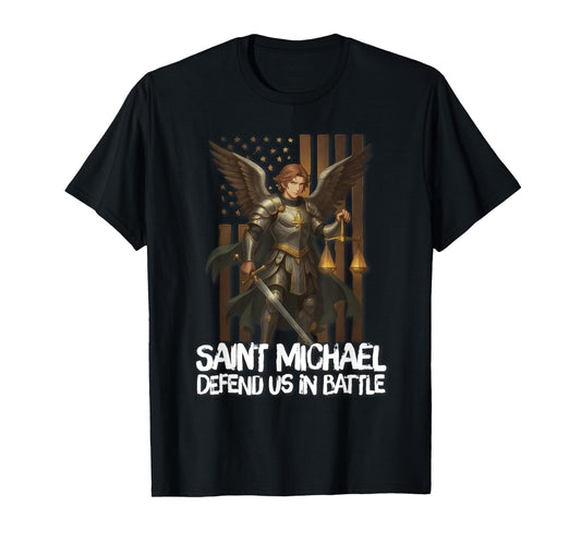 Saint Michael The Archangel Catholic T-Shirt