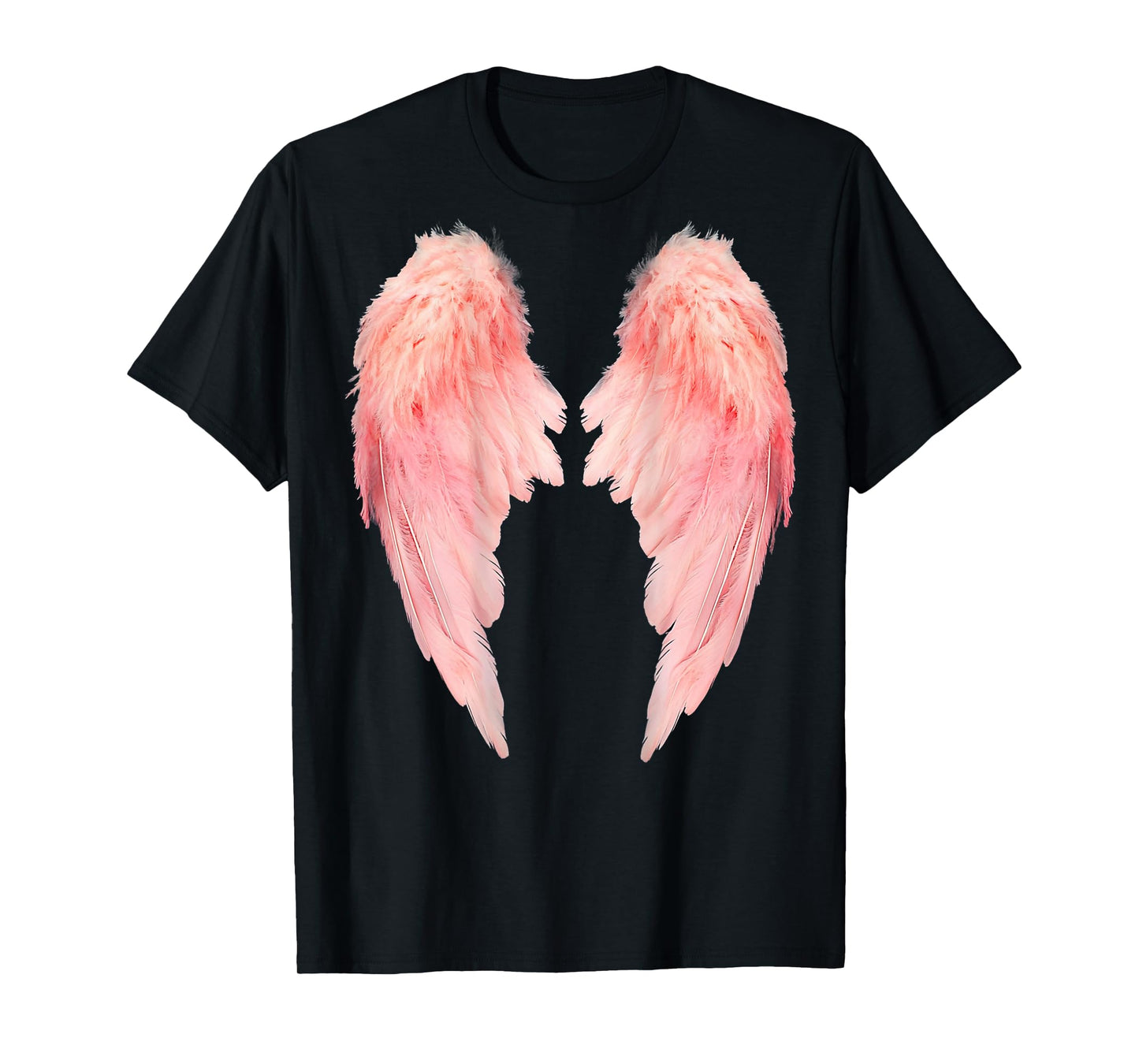 Angel Pink Wings On Back T-Shirt