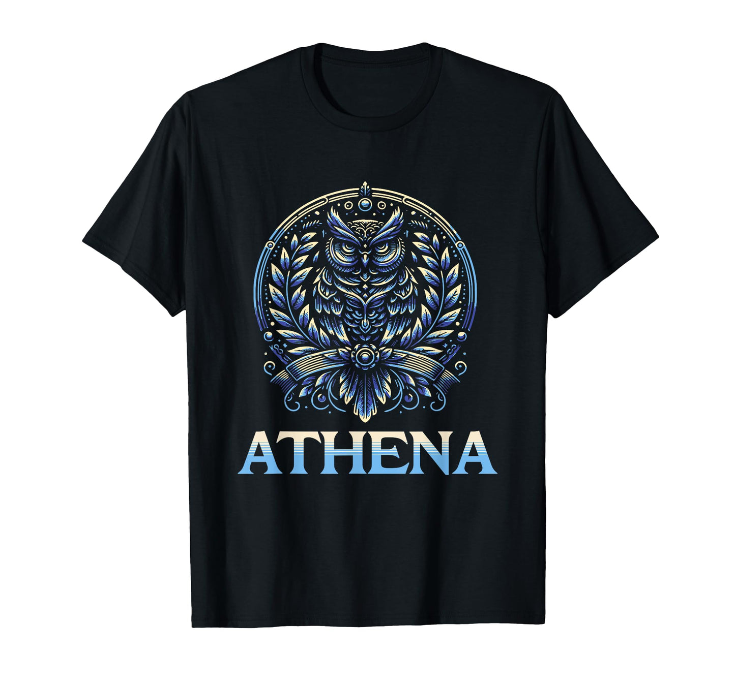 Athena Greek Goddess Ancient Greek Mythology T-Shirt