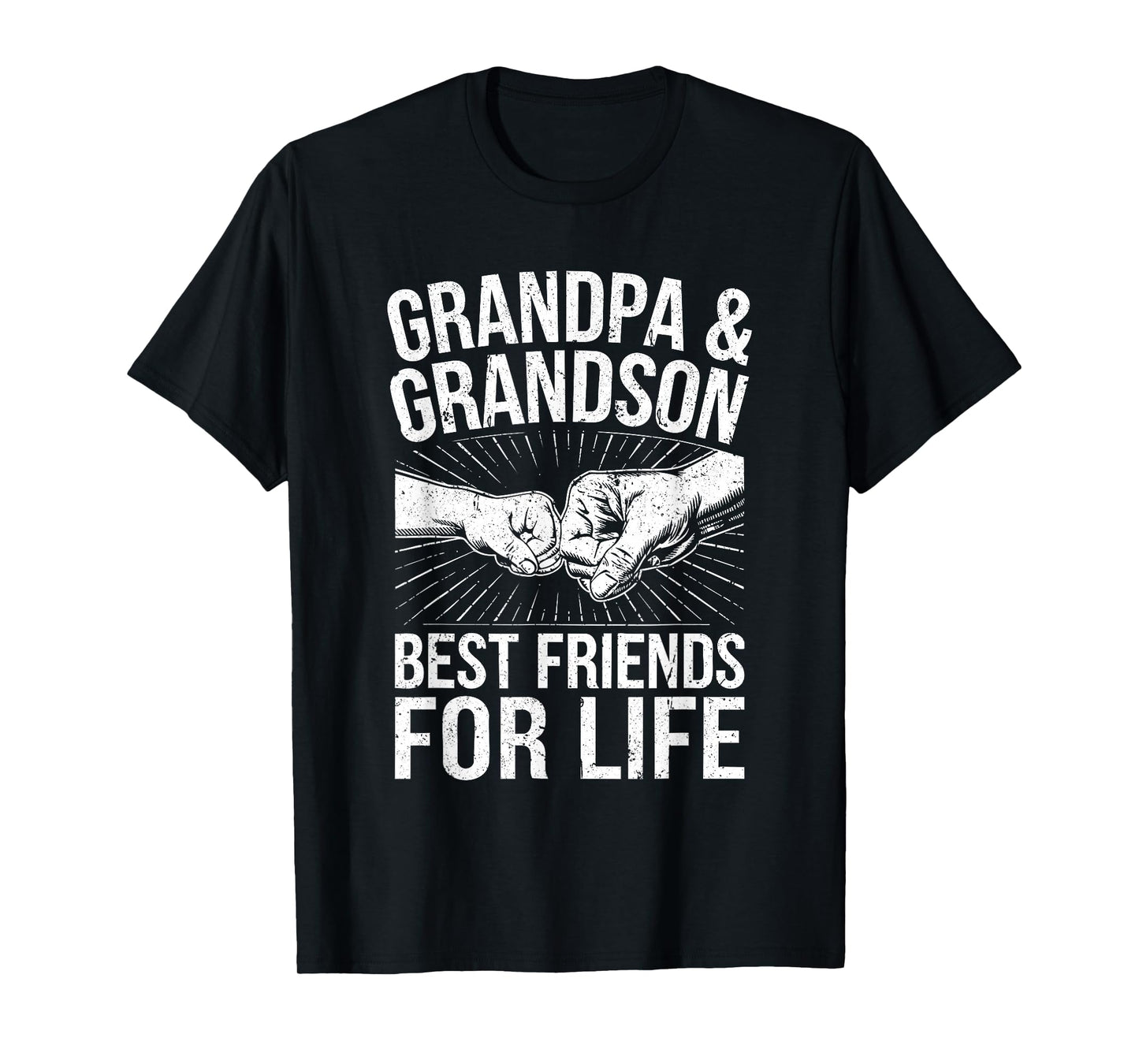 Grandpa And Grandson Best Friends For Life Shirt Matching T-Shirt