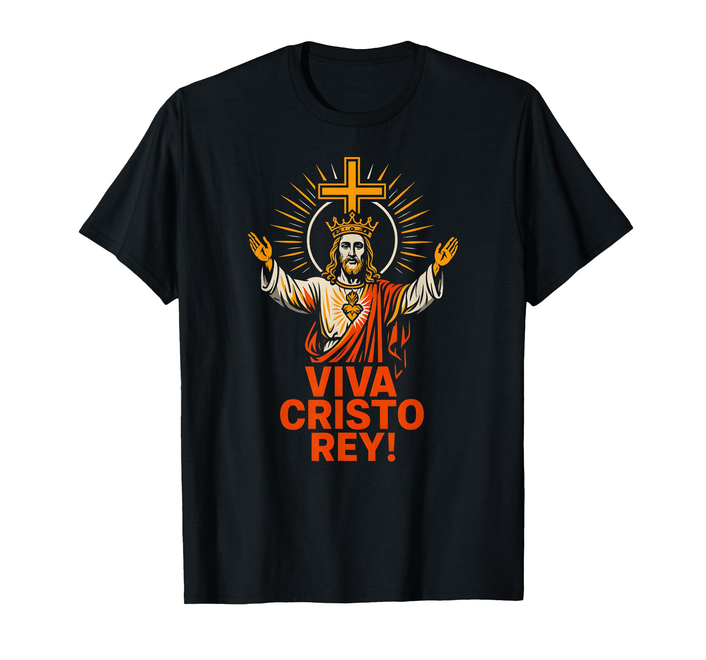 Catholic Pride Viva Cristo Rey Vintage Mens Get Well T-Shirt